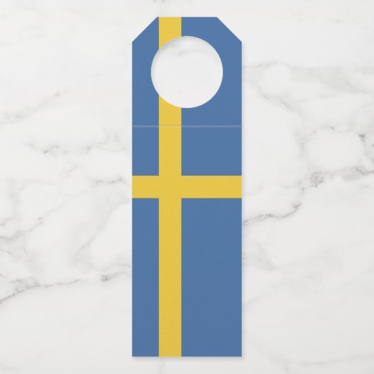 Schweden Flaschenanhänger (Rückseite)