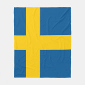 Schweden Fleecedecke (Vorderseite)