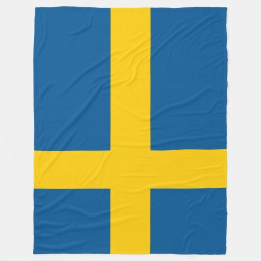 Schweden Fleecedecke (Vorderseite)
