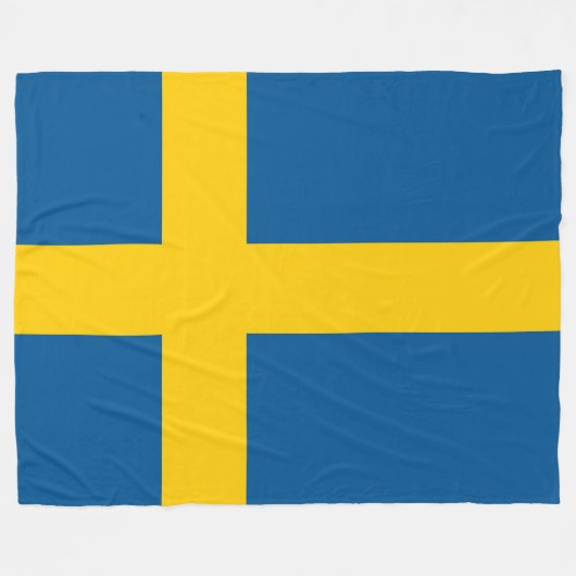 Schweden Fleecedecke (Vorderseite (Horizontal))