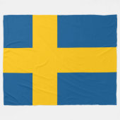 Schweden Fleecedecke (Vorderseite (Horizontal))