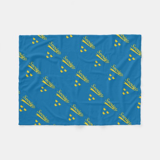 Schweden Fleecedecke (Vorderseite (Horizontal))