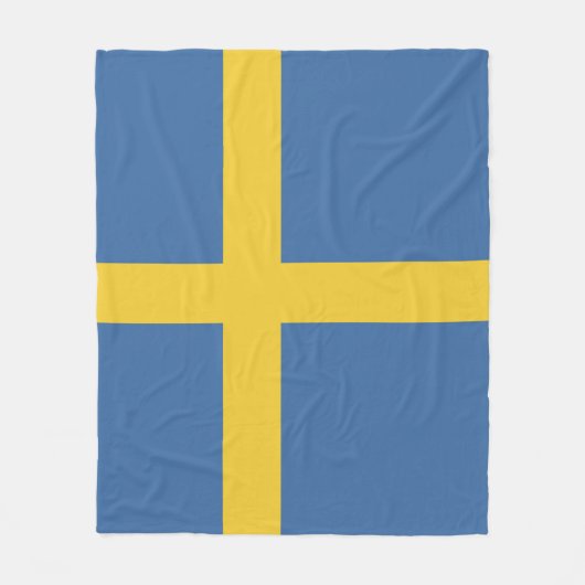 Schweden Fleecedecke (Vorderseite)