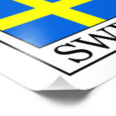 Schweden Fotodruck (Ecke)