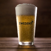 Schweden Fußball Glas