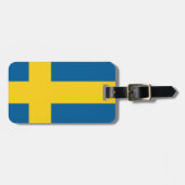 Schweden Gepäckanhänger (Vorderseite horizontal)