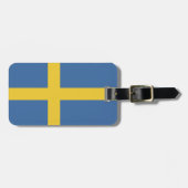 Schweden Gepäckanhänger (Vorderseite horizontal)