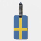 Schweden Gepäckanhänger (Rückseite vertikal)