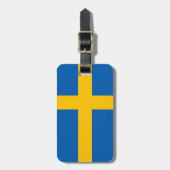 Schweden Gepäckanhänger (Vorderseite vertikal)