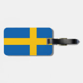 Schweden Gepäckanhänger (Rückseite horizontal)