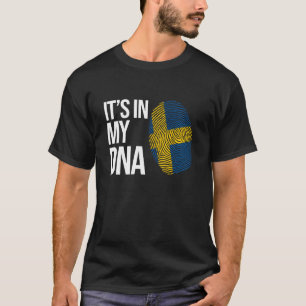 Schweden Geschenk Flagge Sverige Vintage Schweden T-Shirt