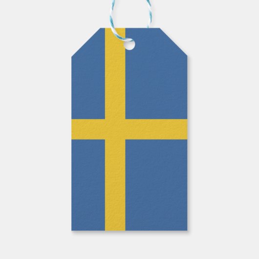 Schweden Geschenkanhänger (Rückseite)