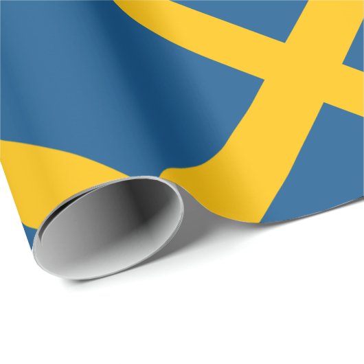 Schweden Geschenkpapier (Rolleneckpunkt)