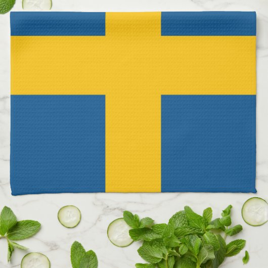 Schweden Geschirrtuch (Gefaltet)