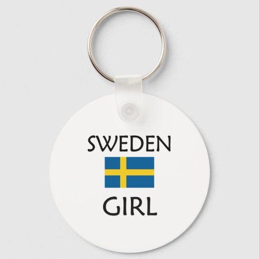 SCHWEDEN GIRL SCHLÜSSELANHÄNGER (Vorderseite)