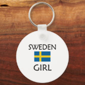 SCHWEDEN GIRL SCHLÜSSELANHÄNGER (Vorderseite)