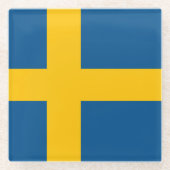 Schweden Glasuntersetzer (Vorderseite)