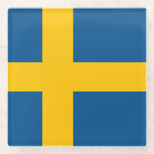 Schweden Glasuntersetzer