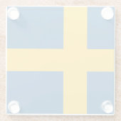 Schweden Glasuntersetzer (Rückseite)