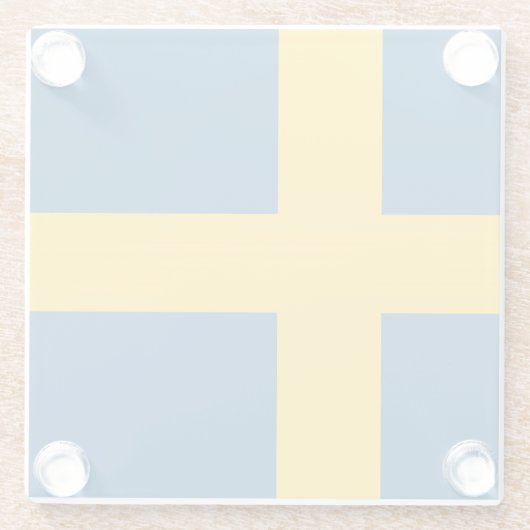 Schweden Glasuntersetzer (Rückseite)