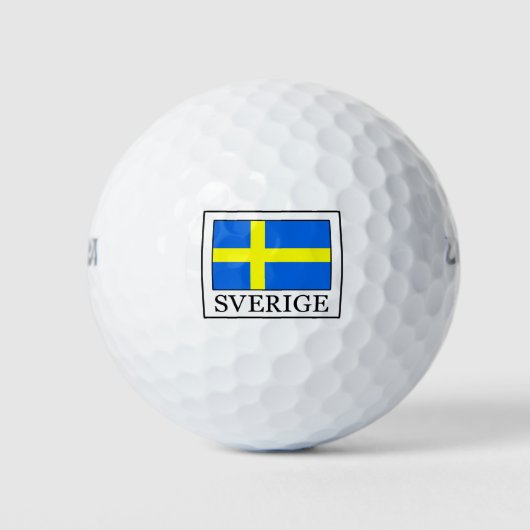Schweden Golfball (Vorderseite)