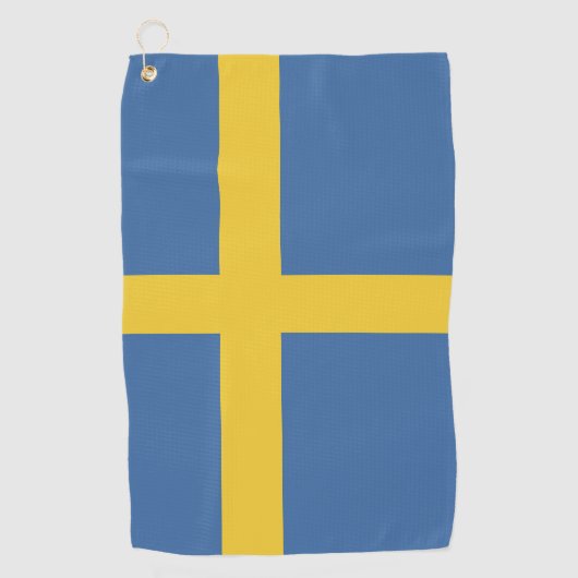 Schweden Golfhandtuch (Vorderseite)