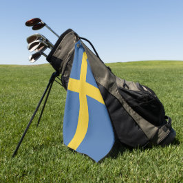 Schweden Golfhandtuch