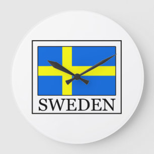Schweden Große Wanduhr