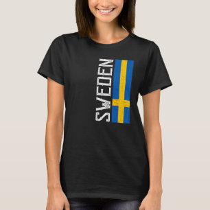 Schweden Heritage Priese Country Unterstützung sch T-Shirt