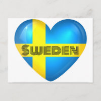 Schweden Herzenflagge