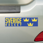 Schweden-Hockey Autoaufkleber (Auf Auto)