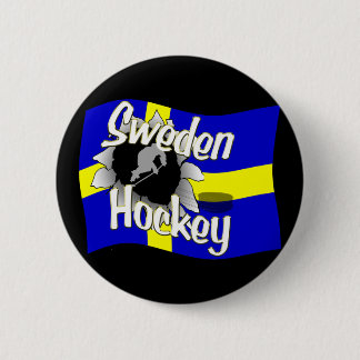 Schweden-Hockey-Knopf Button