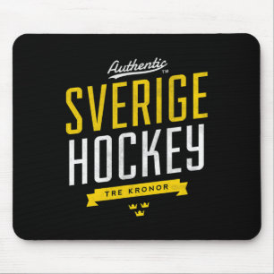 Schweden Hockey Vintage Athletik Retro Sportstil  Mousepad