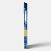 Schweden Holzflagge Case-Mate iPhone Hülle (Rückseite / Links)