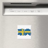Schweden - im chinesischen Magnet (In Situ (Geschirrspüler))