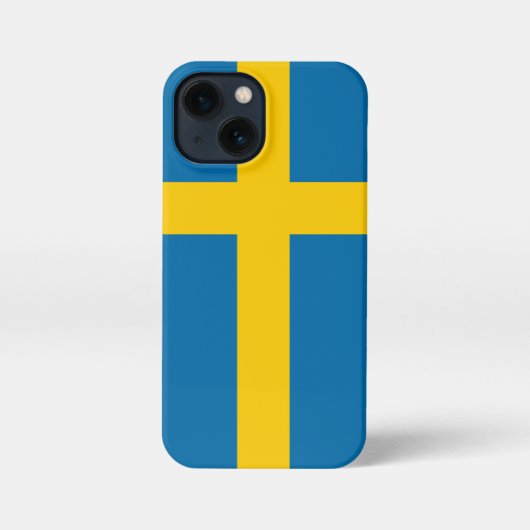 Schweden iPhone Hülle (Rückseite)