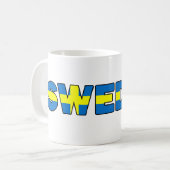 Schweden Kaffeetasse (Vorderseite Links)