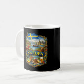 Schweden Kaffeetasse (Vorderseite Links)