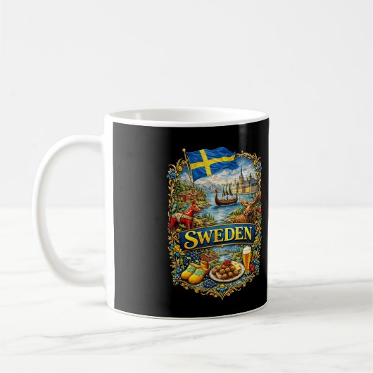 Schweden Kaffeetasse (Links)