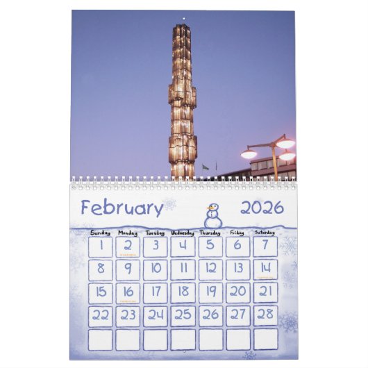 Schweden - Kalender 2020 (Feb 2026)