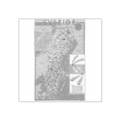 Schweden Karte Gummistempel (Prägung)