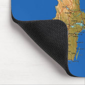 Schweden-Karte Mousepad (Ecke)