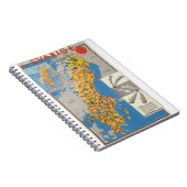 Schweden Karte Notizblock (Rechte Seite)