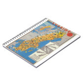 Schweden Karte Notizblock (Linke Seite)