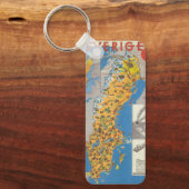 Schweden Karte Schlüsselanhänger (Vorderseite)