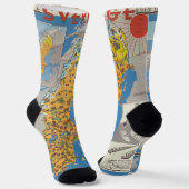 Schweden Karte Socken (Gewinkelt)