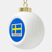 Schweden Keramik Kugel-Ornament (Rechts)