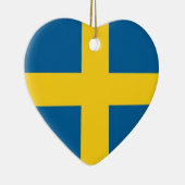 SCHWEDEN KERAMIKORNAMENT (Rechts)