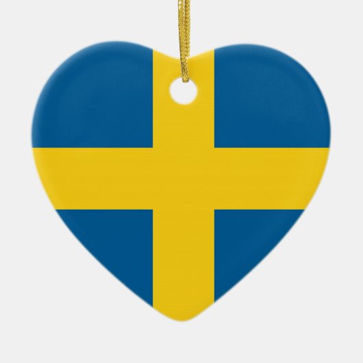 SCHWEDEN KERAMIKORNAMENT (Vorne)