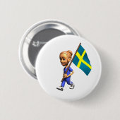 Schweden-Knopf Button (Vorne & Hinten)